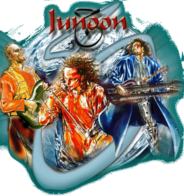 A stylised impression of the band from its website www.junoon.com